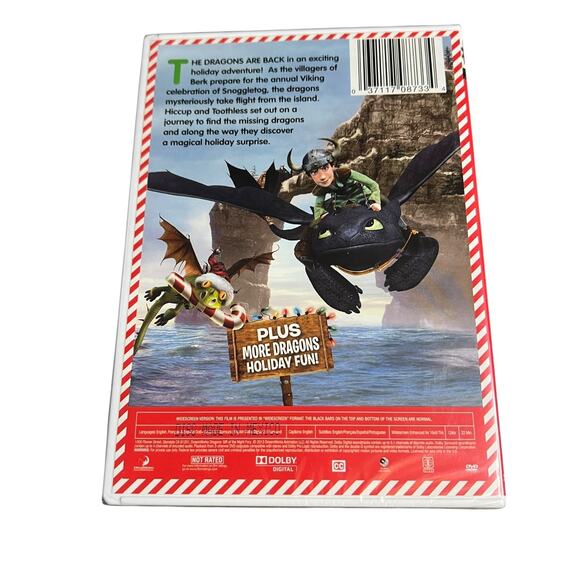Dreamworks How To Train Your Dragon Holiday-Gift of the Night Fury - DVD - Picture 2 of 5